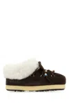 Moon Boot Mb Evx Mule Suede Beads In Black