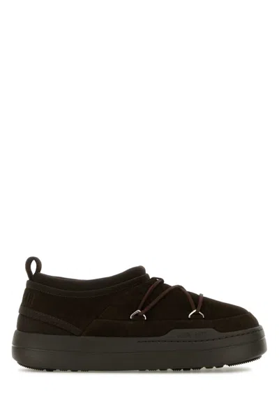 Moon Boot Brown Suede Sandal