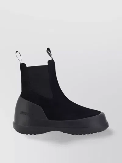 MOON BOOT CHELSEA SUEDE LEATHER ANKLE BOOTS
