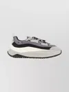 Moon Boot Chunky Sole Sneakers Featuring Mesh Panels In Neutral