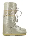 Moon Boot Men's Classic Icon Glitter Sneaker In Gold