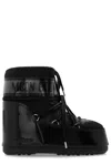 Moon Boot Classic Low Glance Lace-up Snow Boots In Black