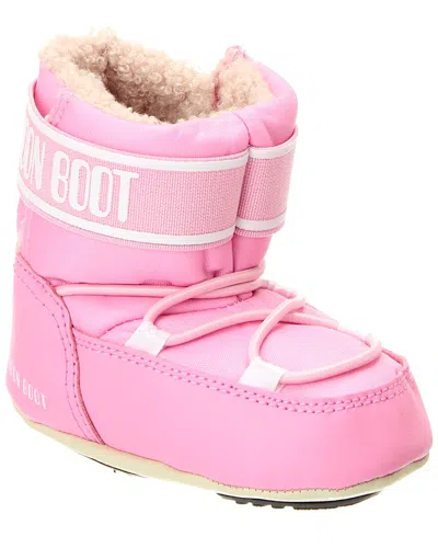 Moon Boot Crib Boot In Pink