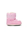 Moon Boot Crib Snow Boots In Pink