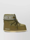 Moon Boot Icon Low Nylon Boots Khaki In Green
