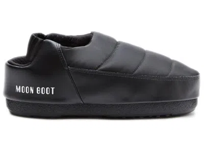 Pre-owned Moon Boot Evolution Nylon Sandal Sneakers In Black