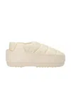 Moon Boot Evolution Slingback Sandals In White