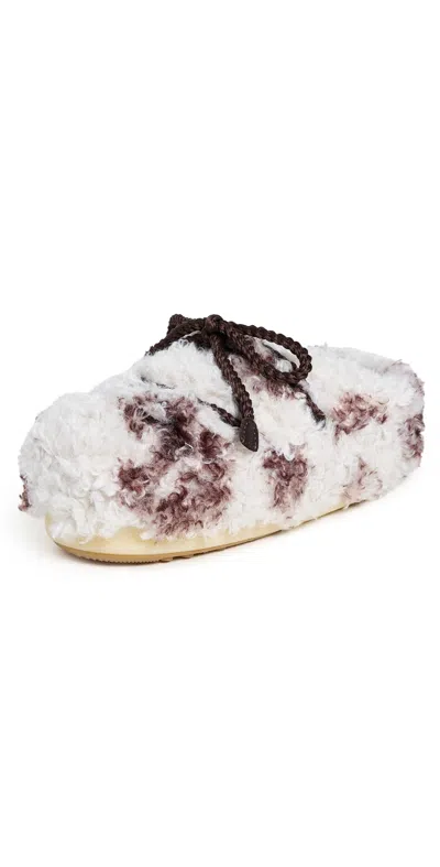 Moon Boot Evx Curly Mules Cow