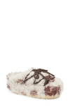 Moon Boot Evx Slip-on-style Faux Shearling Mules In Neutral
