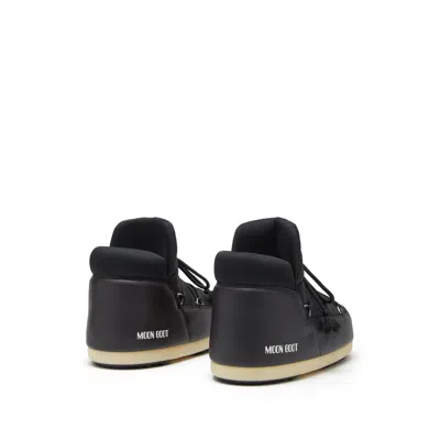 Moon Boot Evx Lace-up Logo-print Ankle Boots In Black
