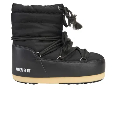 Pre-owned Moon Boot Evx Light Nylon Boot 'black' | Men's Size 37