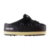 Moon Boot Evx Mule Sandals In Black