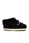 Moon Boot Stivaletti Evx Mule Suede Beads In Black & Black
