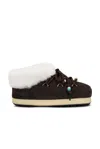 Moon Boot Mb Evx Mule Suede Beads In Black
