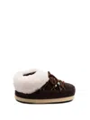 Moon Boot Mb Evx Mule Suede Beads In Black