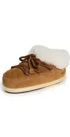 Moon Boot Iconic Urban Flat Slip-ons For Women In Brown