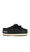 Moon Boot Evx Nylon Mule In Black