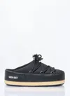 Moon Boot Evx Nylon Mules In Black