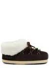 Moon Boot Mb Evx Mule Suede Beads In Black