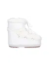 Moon Boot Womens Polyvinyl Cold Weather Ankle Boots In White
