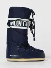 Moon Boot Flat Ankle Boot  Woman Color Blue In Black