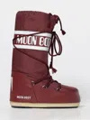 Moon Boot Burgundy Nylon And Synthetic Leather Icon Boots In Burgundy