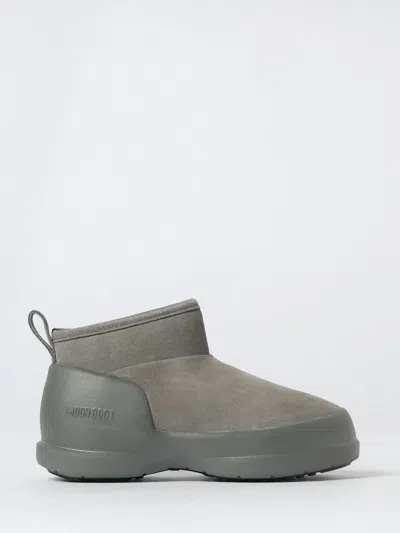 Moon Boot Flat Ankle Boot  Woman Color Grey In Gray
