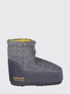 Moon Boot X Guest In Residence Knitted Icon Low Boots In Gray