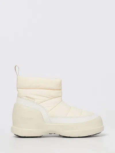 Moon Boot Flat Ankle Boot  Woman Color White