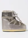 Moon Boot Flat Ankle Boots  Woman Color Gold