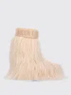 Moon Boot Icon Yeti Faux Fur-trimmed Snow Boots In Pink