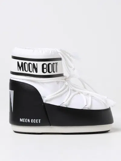 MOON BOOT BOOTS MOON BOOT WOMAN COLOR WHITE,F87633001