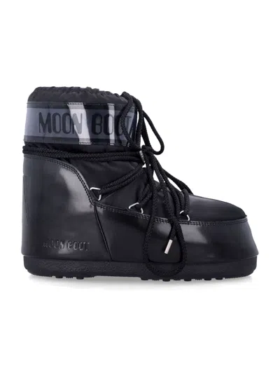 Moon Boot Flat Shoes Black