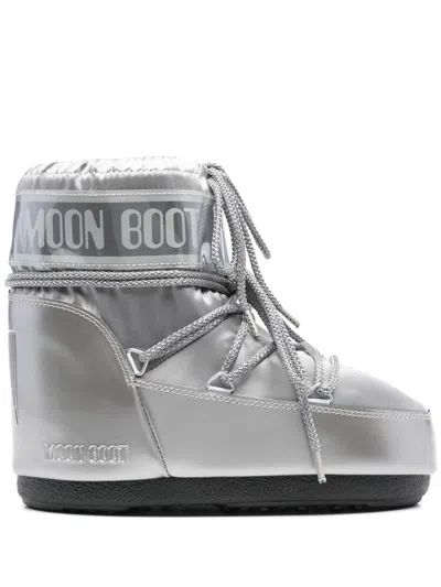 MOON BOOT FLAT SHOES LIGHT AND NATURAL