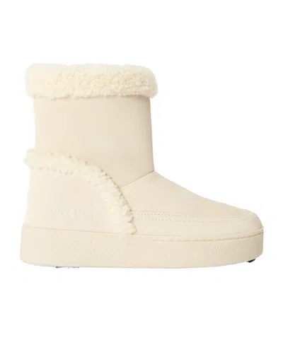 Moon Boot Fresh Minimalist Snow Boots In Nude