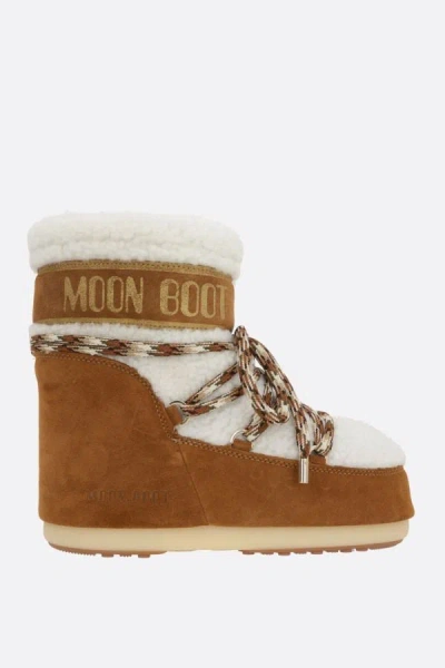 MOON BOOT MOON BOOT WATER-RESISTANT SLIP-ON BOOTS WITH ADJUSTABLE DRAWSTRING - SIZES 36-38 & 39-41