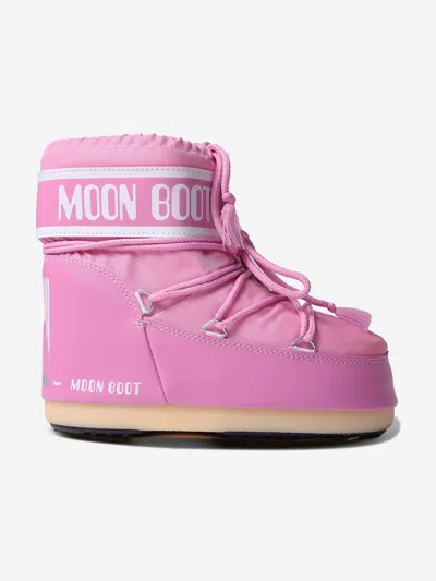Moon Boot Kids' Girls Icon Low Boots Eu 36 - 38 Pink