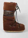 Moon Boot Faux Fur Flat Sole High Ankle Boots