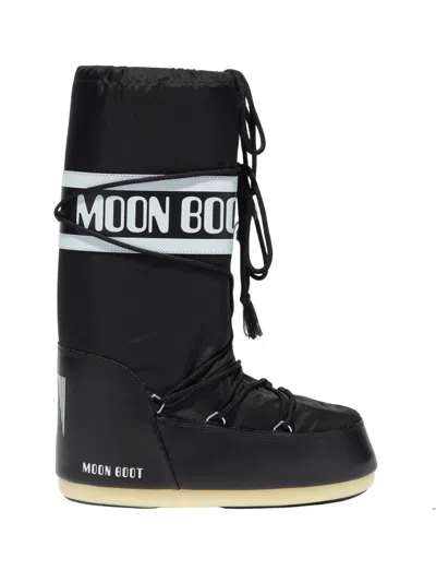 Moon Boot High Boots "icon Moonboot" In Black