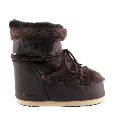 Moon Boot Icon Ankle Boots In Black