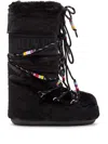 Moon Boot Icon Faux-fur Snow Boots In Black