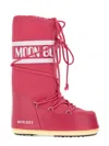 Moon Boot "icon" Boot In Fuchsia
