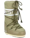 Moon Boot Icon Lace-up Boots In Green