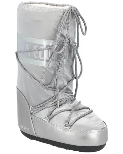 Moon Boot Icon Boot In Silver | ModeSens