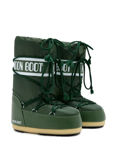 Moon Boot Icon 中筒靴 In Green