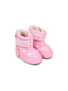 Moon Boot Crib Snow Boots In Pink