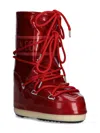 Moon Boot Logo Boots In Red