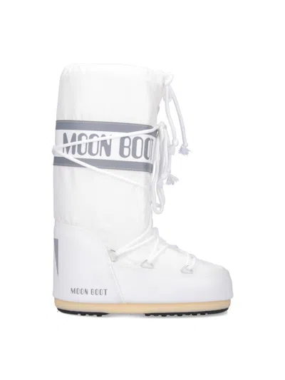 Moon Boot Kids' Icon Snow Boots In White