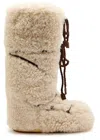 Moon Boot Icon Curly Extra Mid-calf Snow Boots In White
