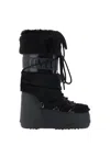 Moon Boot Icon Faux Fur And Faux Leather Snow Boots